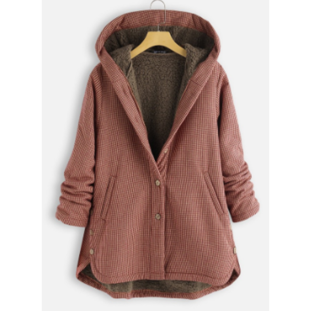 Quinn Women's Winter Jacket – Warm Coat with Hood, Soft Lining, and Casual Fit for Everyday Wear