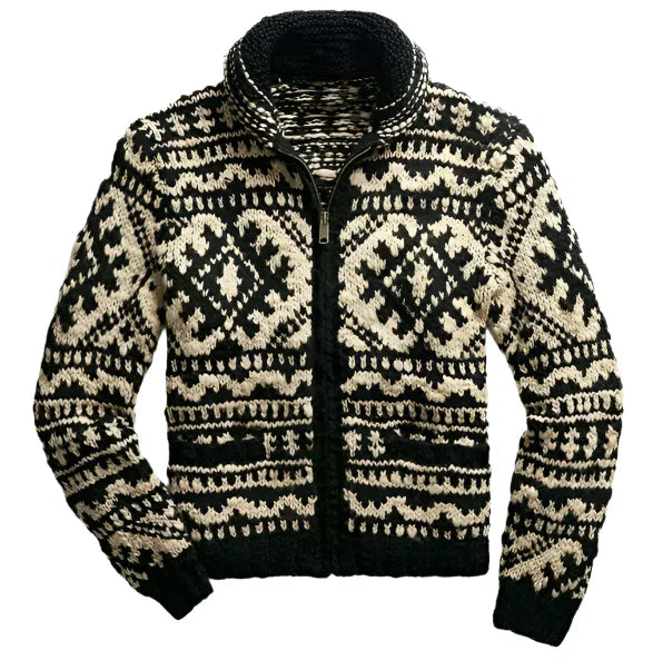 Articic Herren Strickweste Casual – Warmer Cardigan Lockerer Schnitt & Moderner Stil