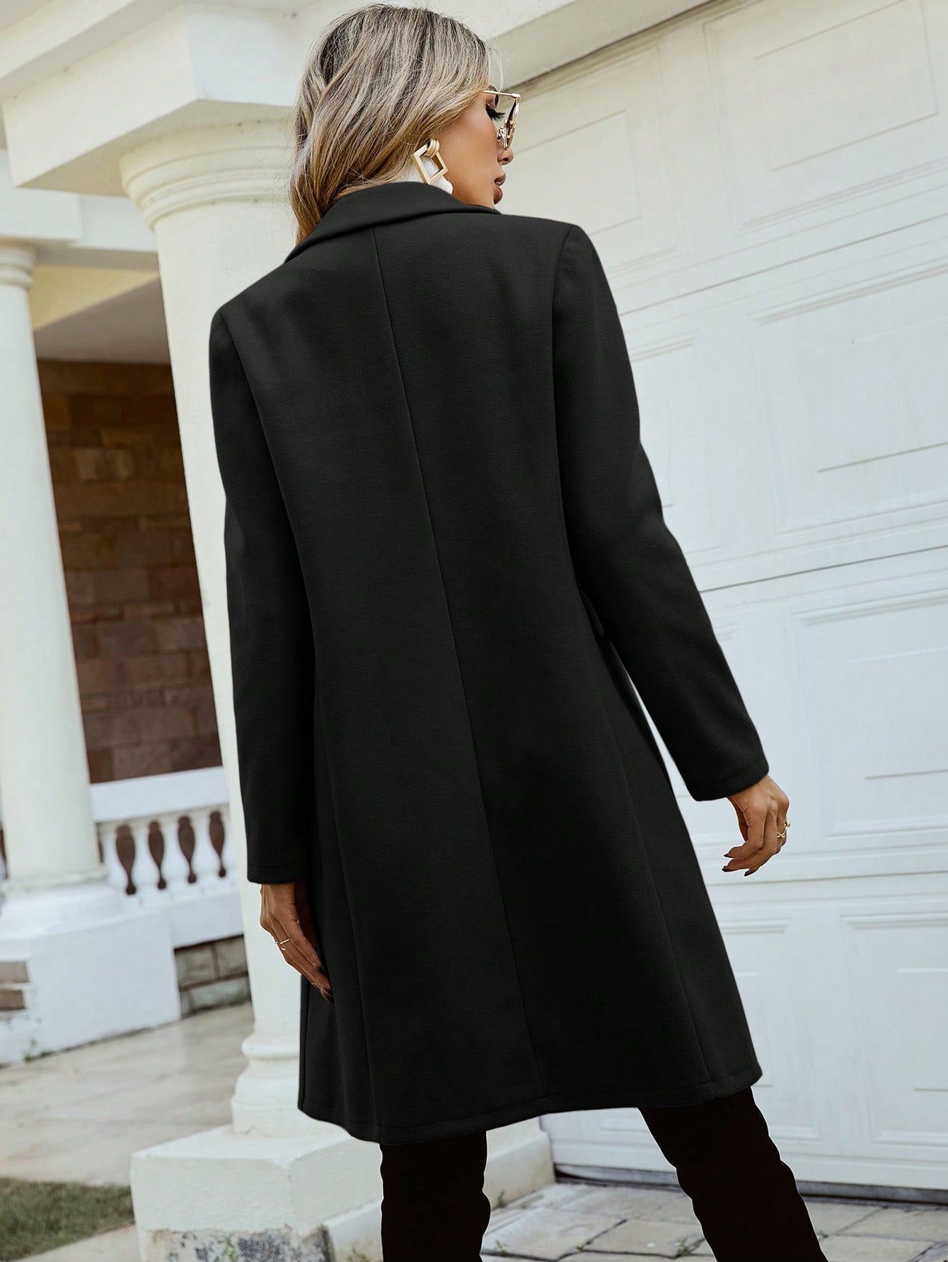 Catalina – Long Winter Coat for Women – Elegant and Warm Jacket with Classic Cut and Premium Fabric