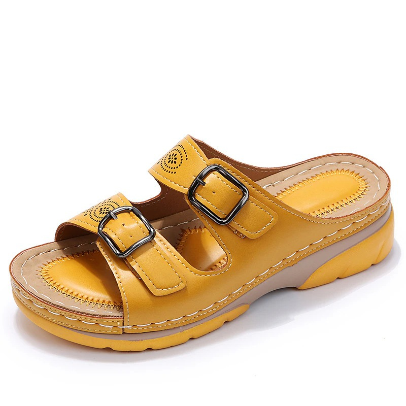 Luisa Women's Sandals - Sandali ortopedici estivi con suola Eva & Amorti Gel per alleviare il dolore