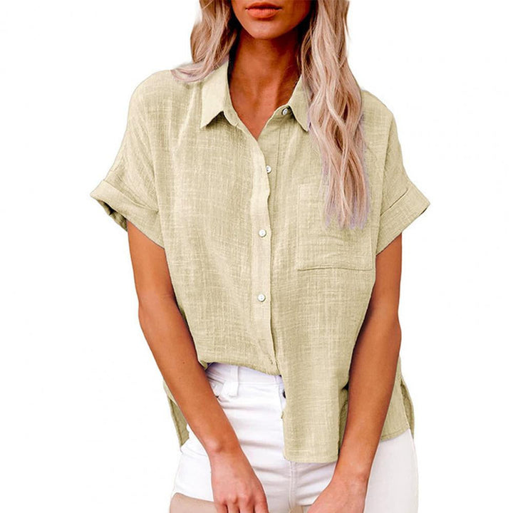 Lorraine Blouse Longue Femme – Tissu Doux et Fluide & Élégance Intemporelle pour Toutes Occasions