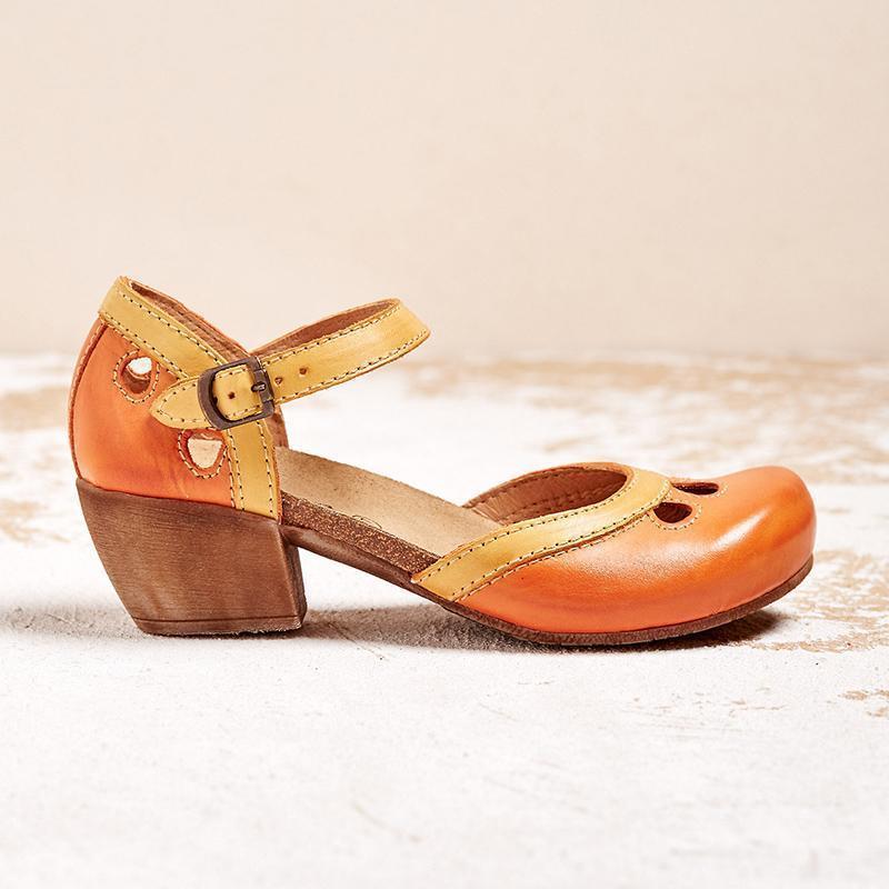 Sandali femminili Mina - Sandali ortopedici estivi con taglio triplo ed elegante