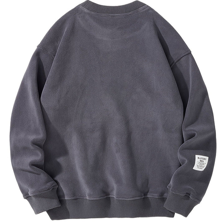 Ležérní tričko s kulatým výstřihem a vyšívanými písmeny pro muže