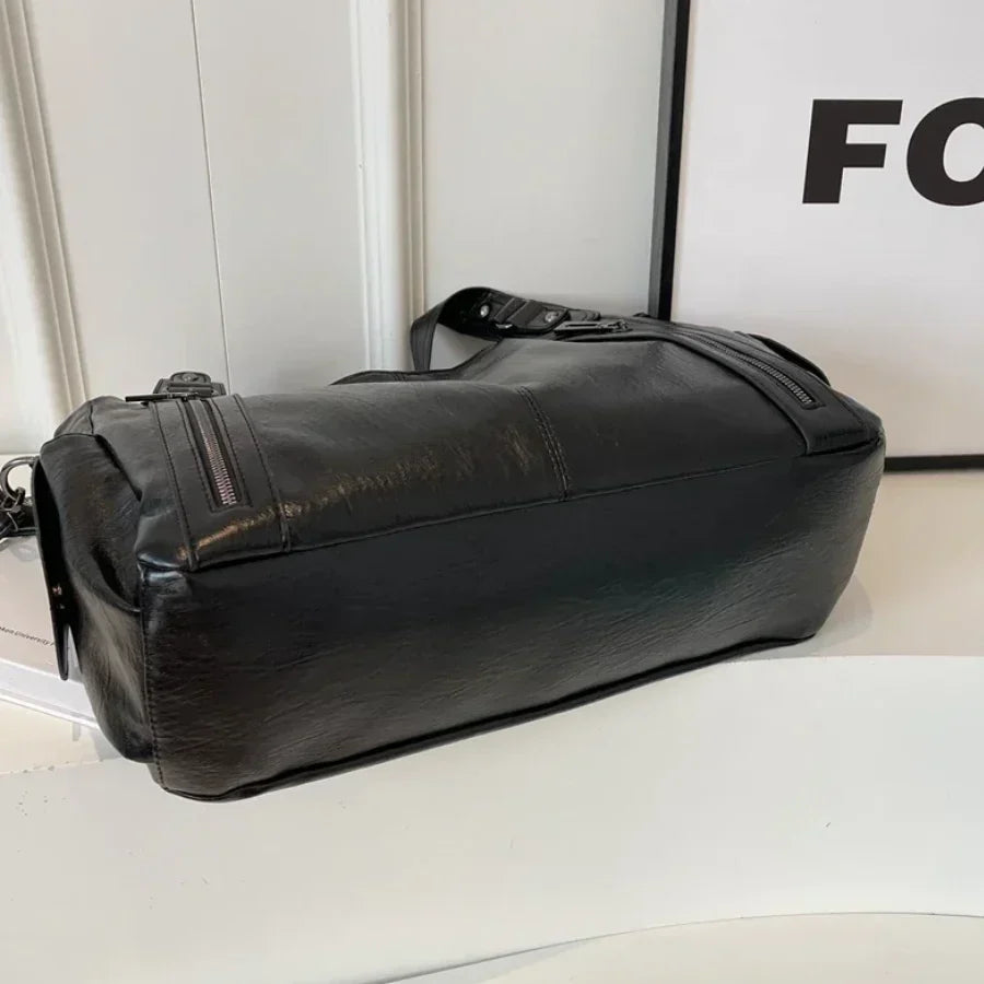 Dakota Sac Bandoulière Femme – Sac en Cuir Élégant avec Bandoulière Réglable & Design Spacieu