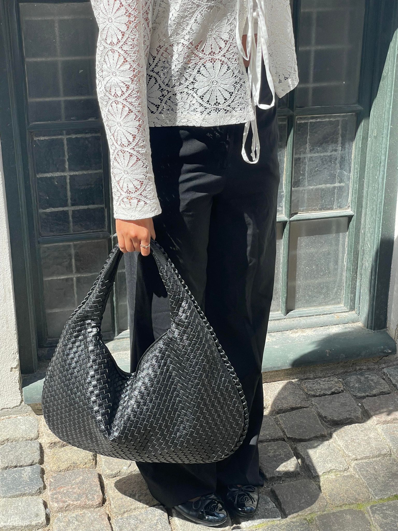 Louisa Sac Hobo Femme – Tressé Élégant, Spacieux & Style Intemporel