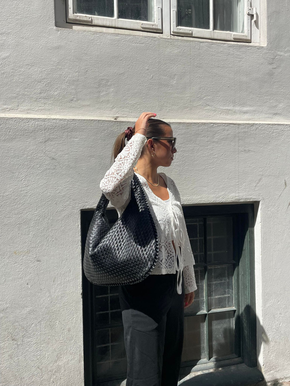 Louisa Sac Hobo Femme – Tressé Élégant, Spacieux & Style Intemporel