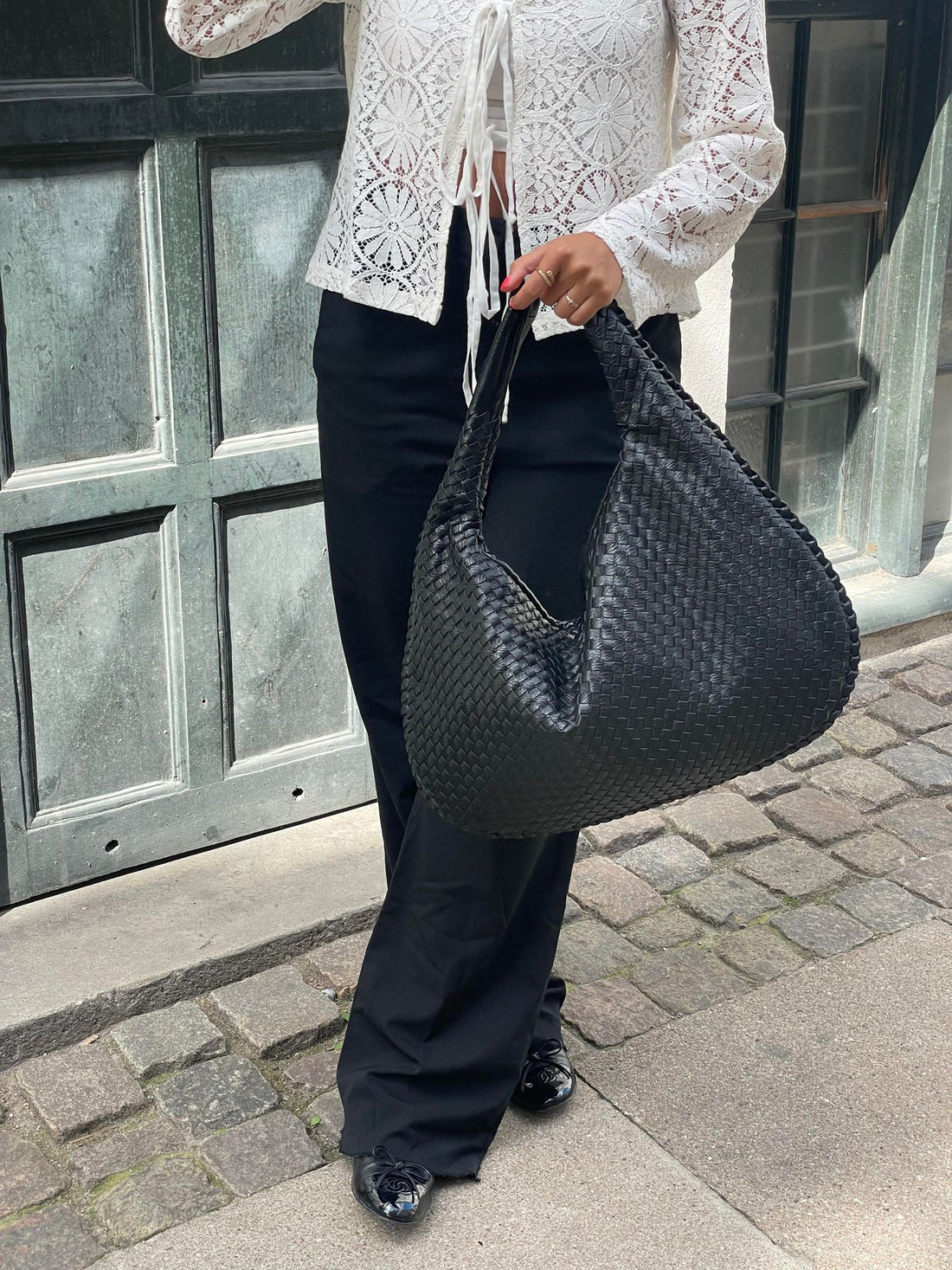 Louisa Sac Hobo Femme – Tressé Élégant, Spacieux & Style Intemporel