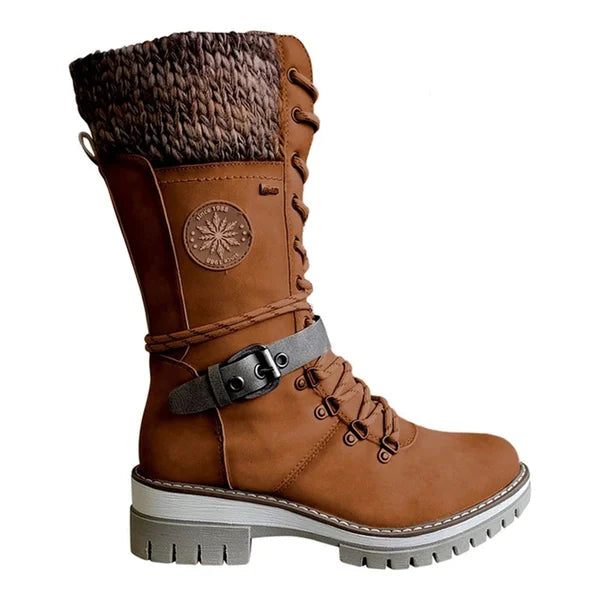 Kylee Stivali Alti Donna Inverno – Eleganti con Isolamento Caldo, Fodera Confortevole e Chiusura Lampo