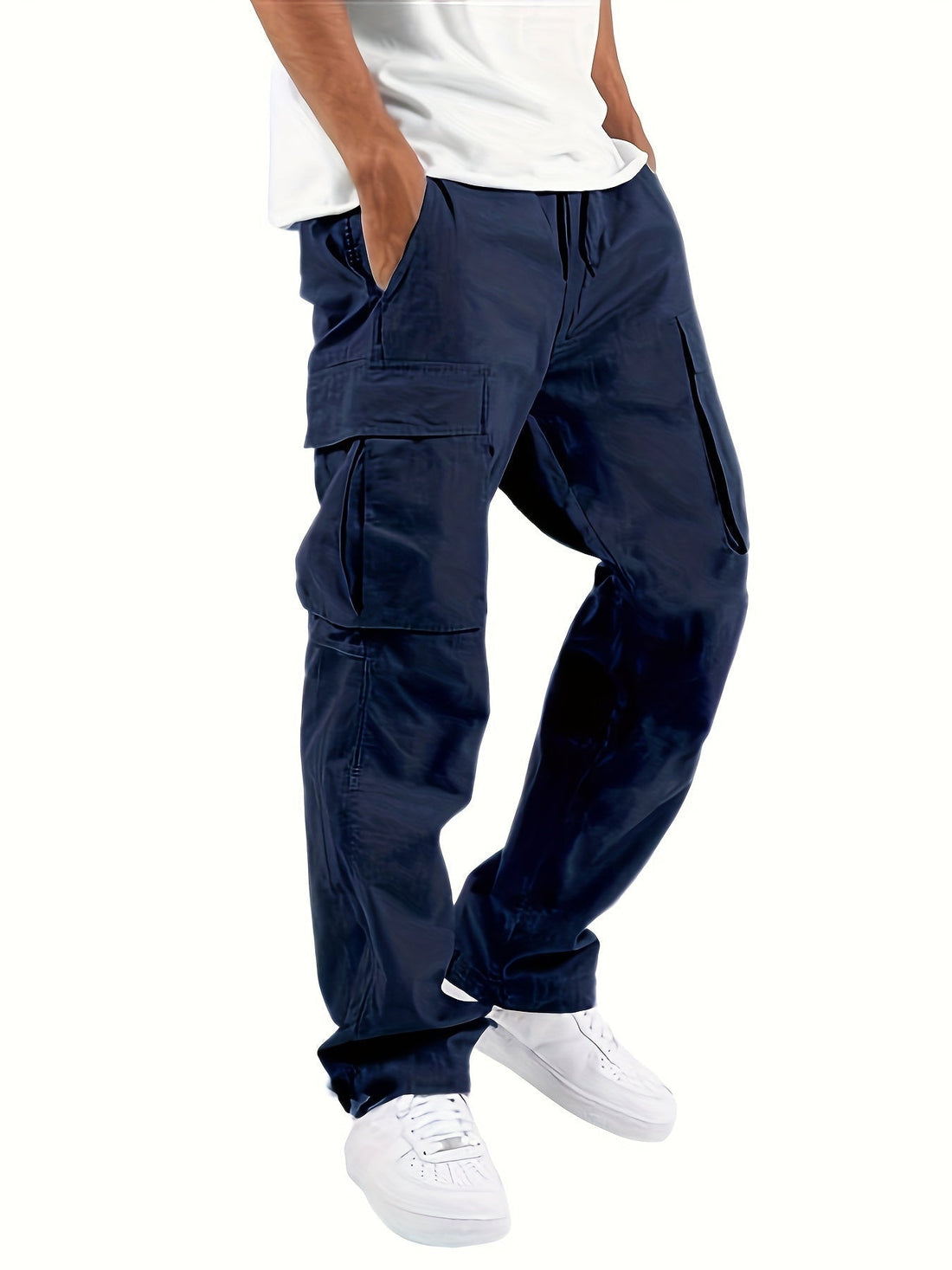 Tristan Pantalon Cargo Homme – Coupe Décontractée en Coton avec Poches Spacieuses & Style Moderne