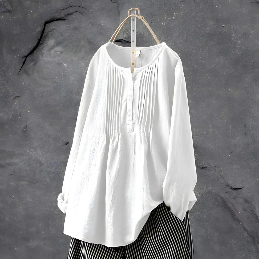 Blouse Oversize Femme Vanessa – Haut Chic Ample en Tissu Premium pour Toutes les Occasions