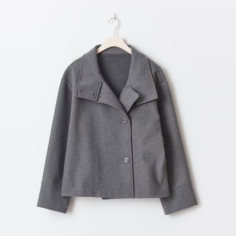 Arianna Manteau Court Femme – Veste Double-Boutonnage Élégante & Chaude au Style Intemporel