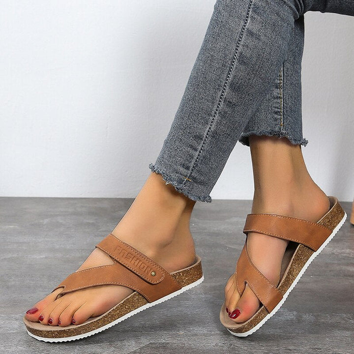 Sandalias ortopédicas para mujeres ysavelle: diseño con anillo anal y apoyo ergonómico de la bóveda