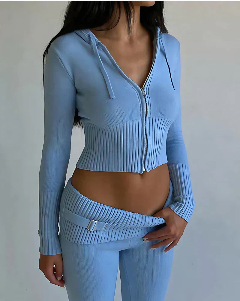 Madilynn Ensemble Femme – Tenue Cocooning Chic & Sexy avec Confort Luxueux
