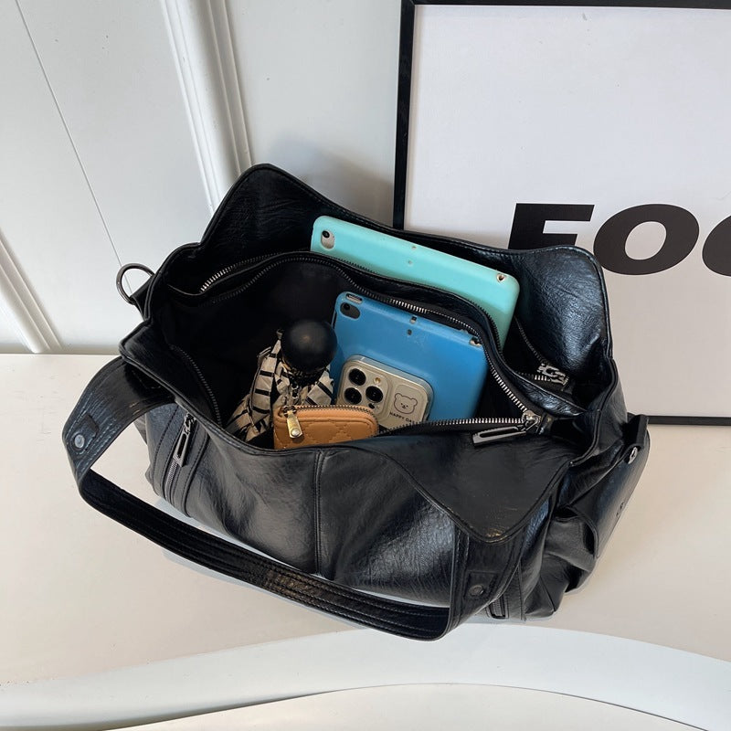 Dakota Sac Bandoulière Femme – Sac en Cuir Élégant avec Bandoulière Réglable & Design Spacieu