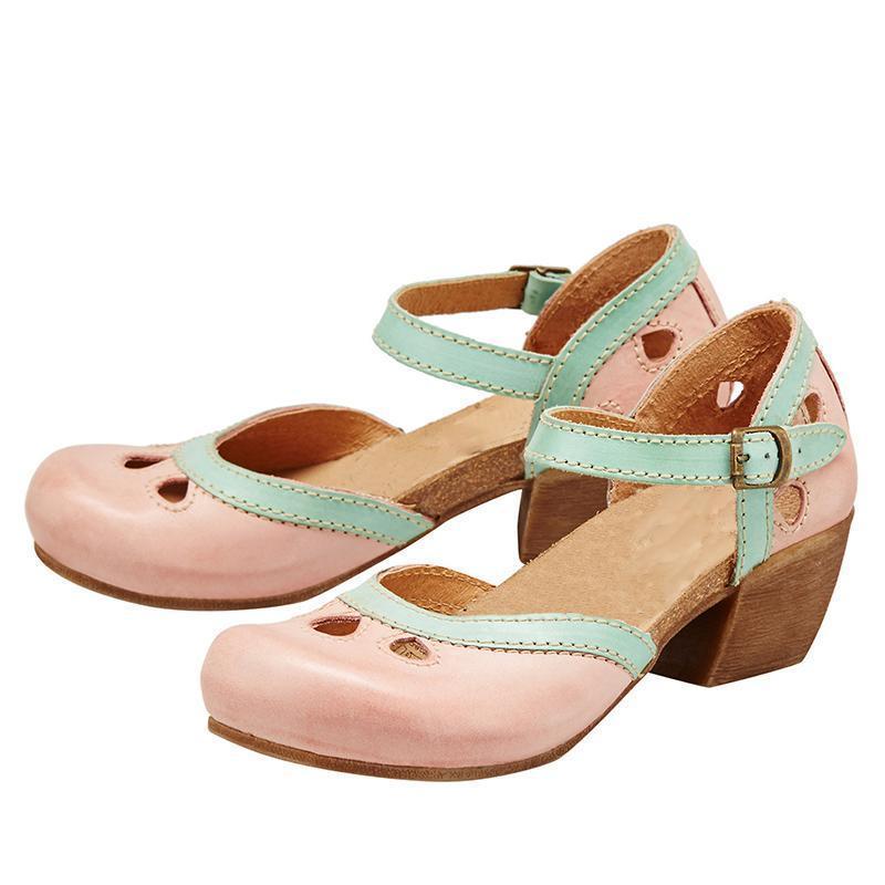 Sandali femminili Mina - Sandali ortopedici estivi con taglio triplo ed elegante