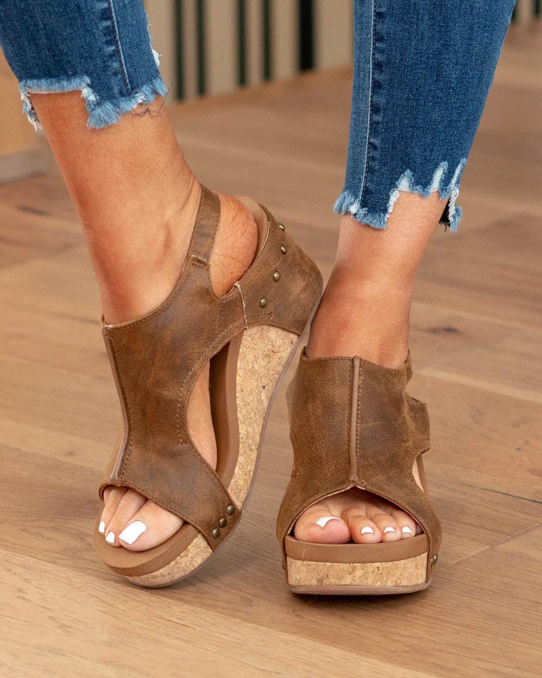 Luna Women's Sandals - Sandali estivi intrecciati estivi con stile bohémien e taglio confortevole
