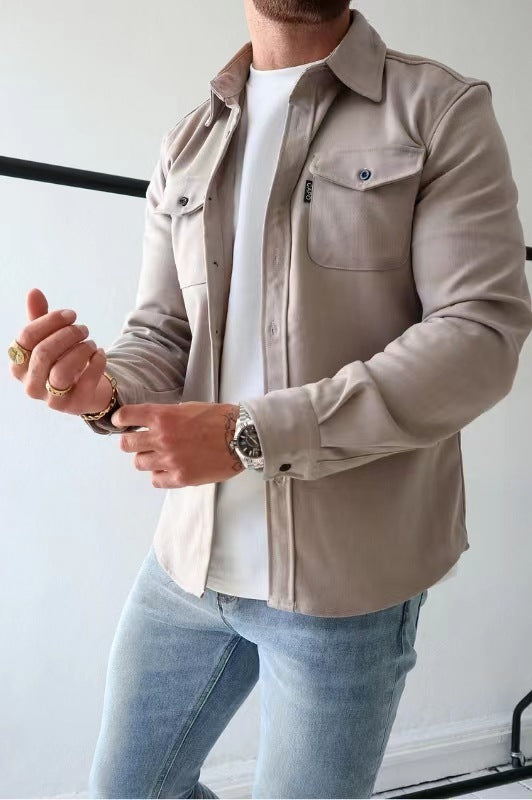 Owen Homme Surchemise – Chemise Décontractée Polyvalente avec Style Moderne & Confort
