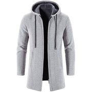 Reginald – Men's Fleece Hoodie Jacket – Soft and Warm Outer Coat with Comfortable Fit for Cold Weather