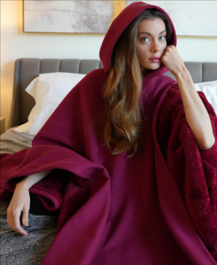Eden Hoodie Blanket – Sweat à Capuche Oversize en Polaire Douce avec Confort Chaud & Respirant
