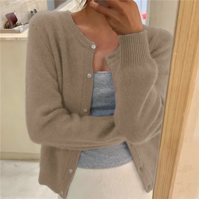 Sydney Cardigan Femme – Gilet en Maille Douce à Coupe Ample & Élégance Intemporelle