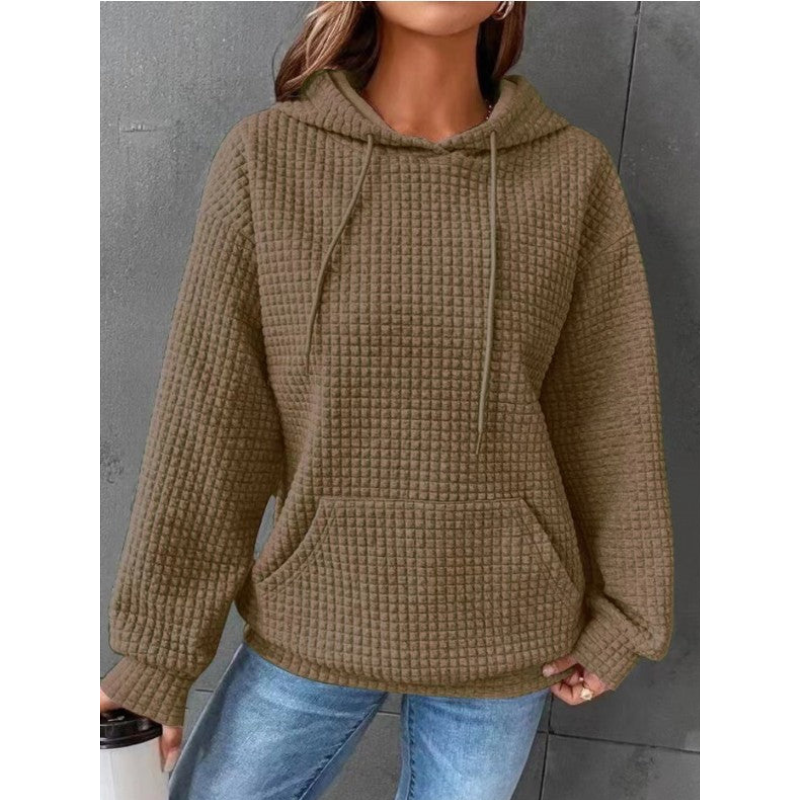 Sudadera con Capucha Laura para Mujer con Cordón – Sudadera de Algodón Suave Corte Casual