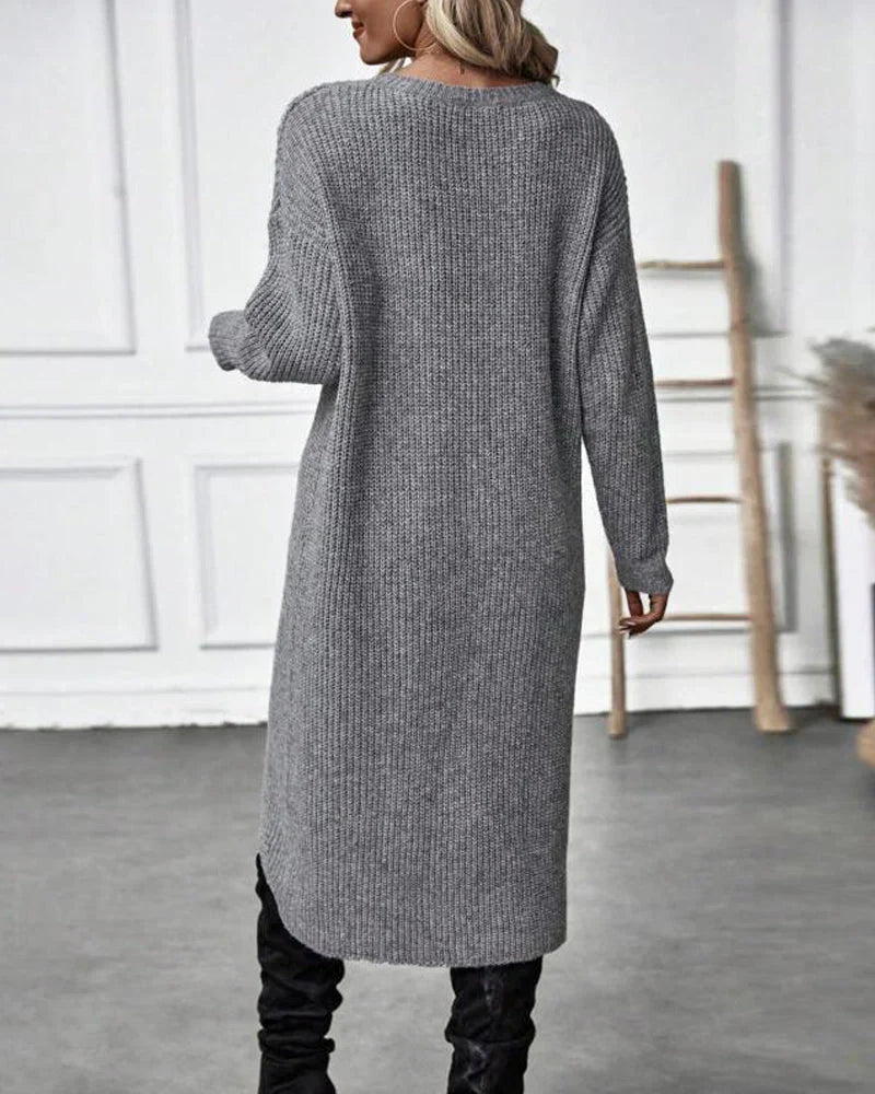 Sylvia Pull Femme – Long Pull Élégant & Confortable pour Look Chic au Quotidien