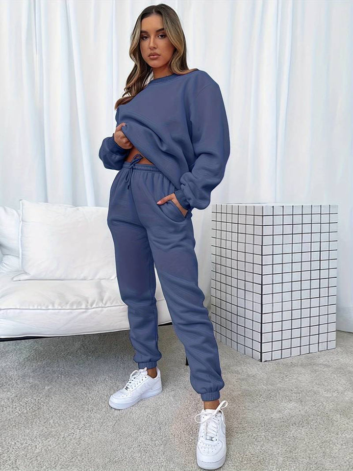 Annie Ensemble Détente Femme – Tenue Maison Confortable au Design Moderne & Élégant