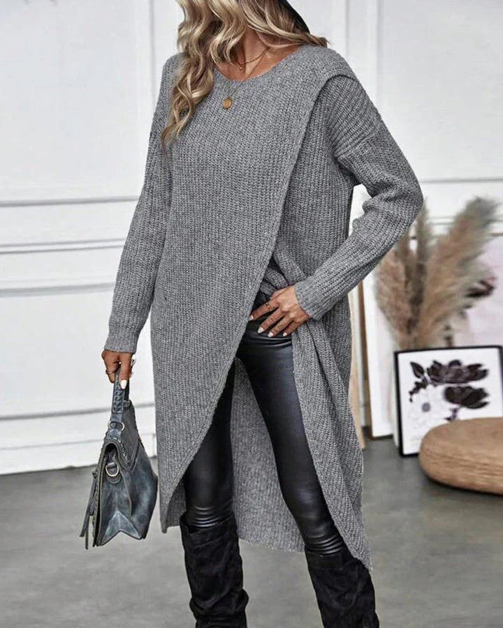 Sylvia Pull Femme – Long Pull Élégant & Confortable pour Look Chic au Quotidien