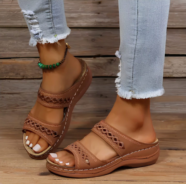 Francine Women's Sandals - Design aperto, comodo e eleganti scarpe estive