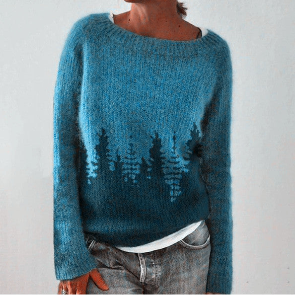 Freyja Pull Femme – Pull d’Hiver en Maille Douce avec Style Décontracté & Confort