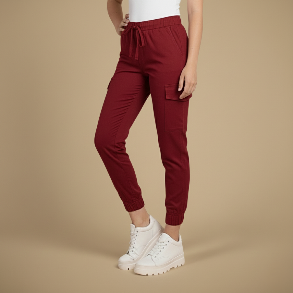 Kate Cargo-Jogginghose für Damen – Streetwear-Jogger mit elastischem Bund und Taschen