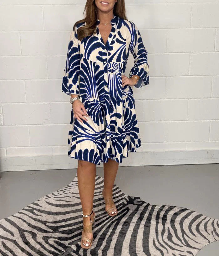 Abito estivo di Olivia Woman - Elegante abito leggero con taglio lusinghiero per ogni occasione