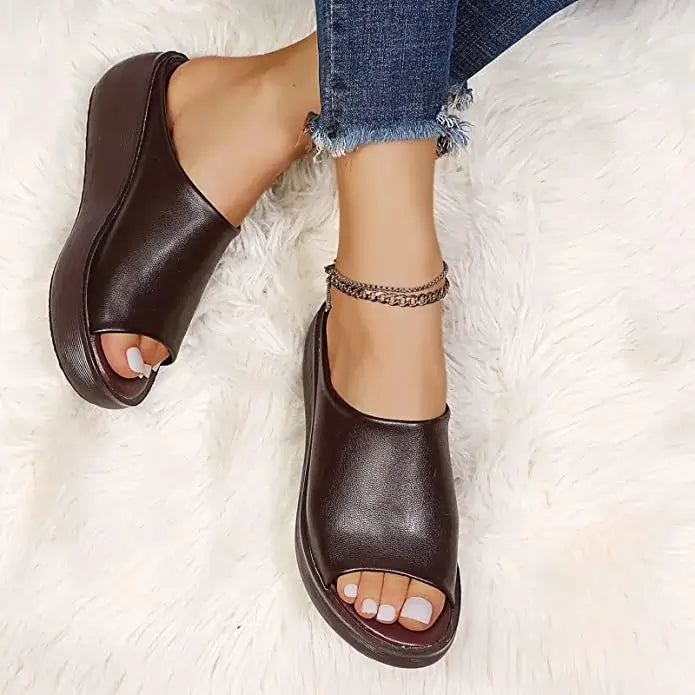 Nora Women's Sandals - Sandali ortopedici estivi con supporto per tre archi e non -SLIP SOLE