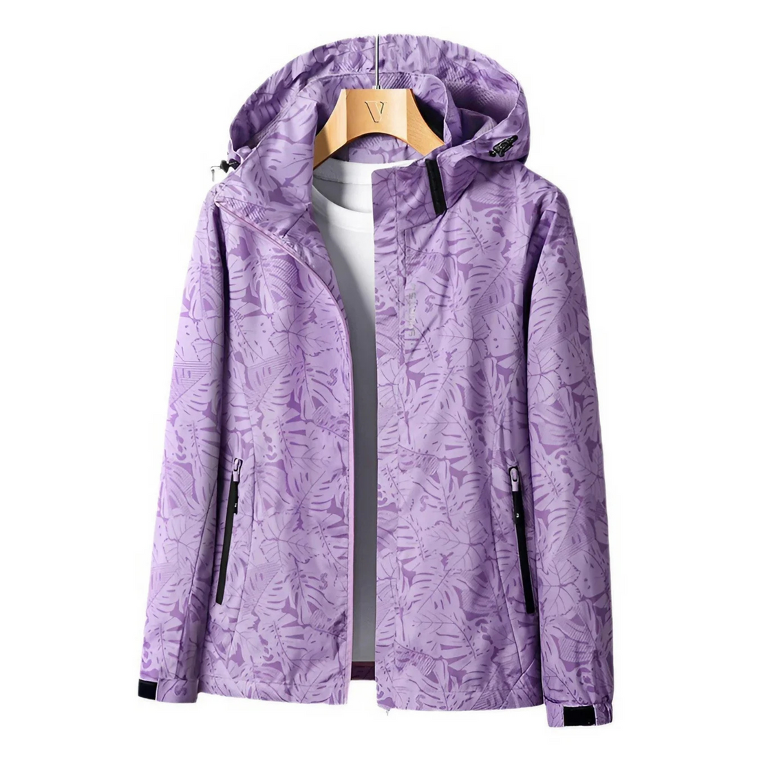 Maddie Veste Femme – Veste Imperméable & Coupe-Vent Légère au Style Moderne et Pratique