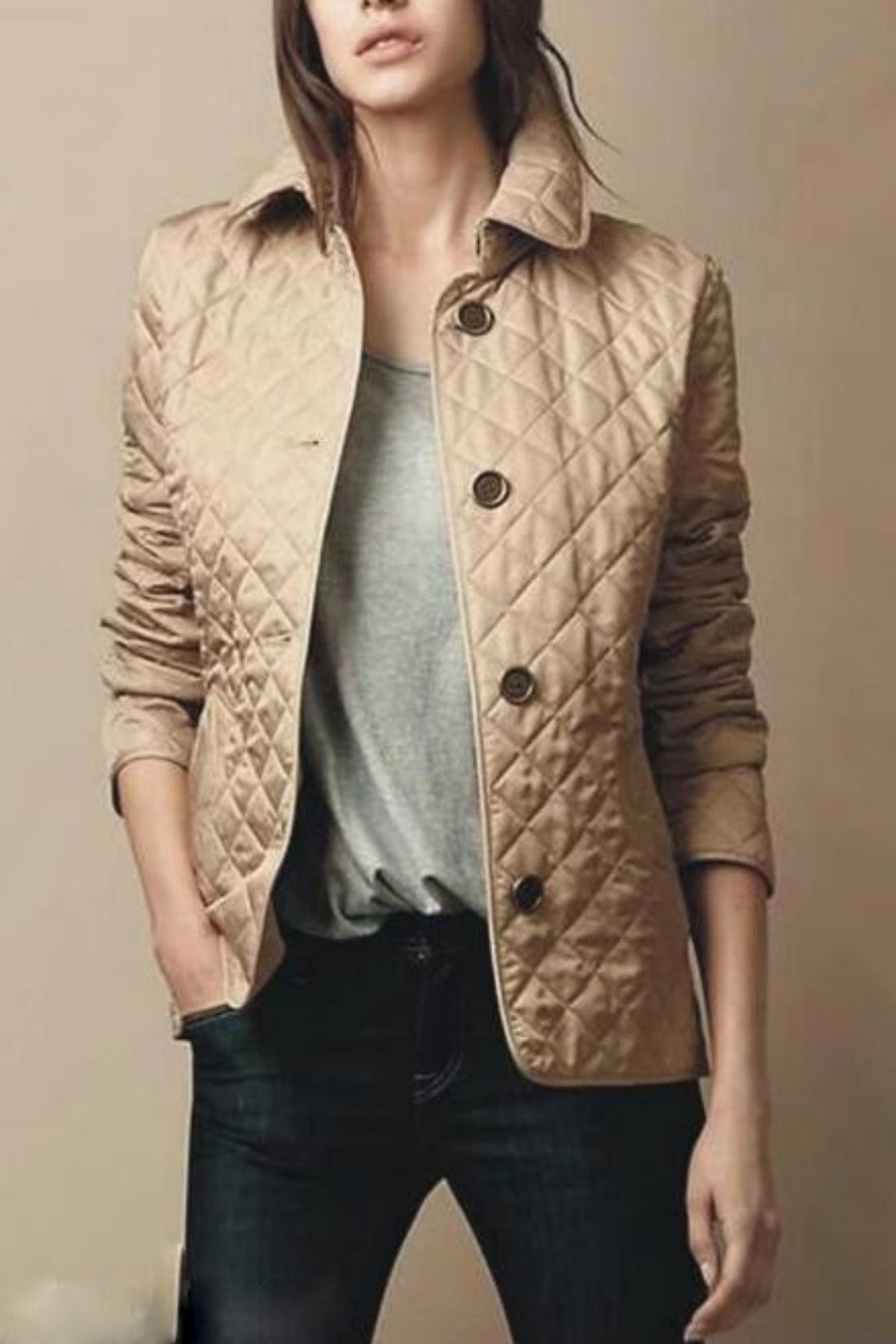 Clara Veste Matelassée – Veste Élégante et Confortable avec Détails Raffinés et Design Ajusté