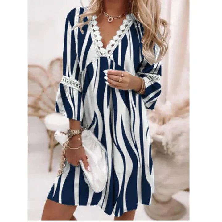 Cassandra Summer Dress - Lightness florel ed Elegance rilassato