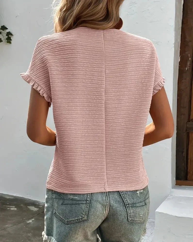 Rima T-Shirt Femme – T-Shirt Classique Léger avec Coupe Flatteuse & Tissu Respirant