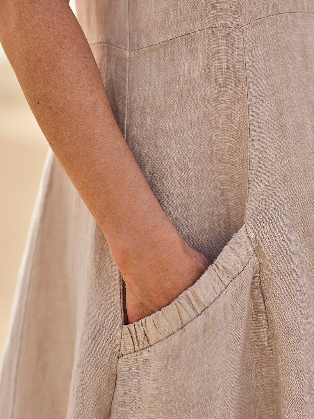 Elise Robe Coton Femme – Douce, Respirante & Poches Pratiques pour Confort Quotidien