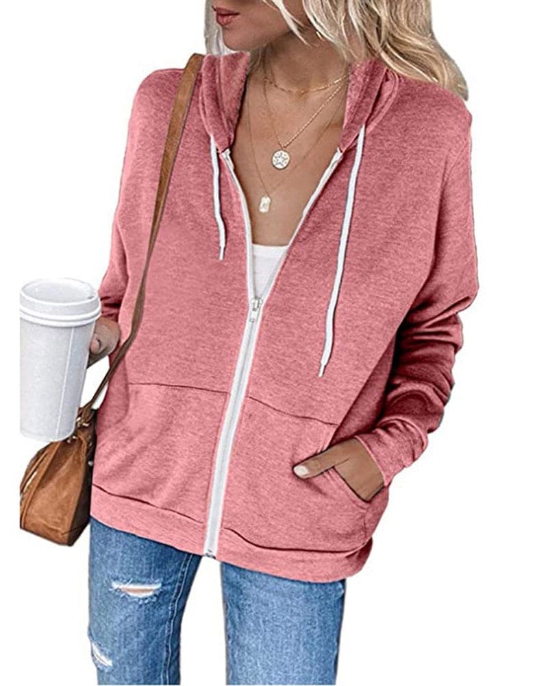 Tereza Veste à Capuche Femme – Légère, Confortable & Parfaite pour le Quotidien