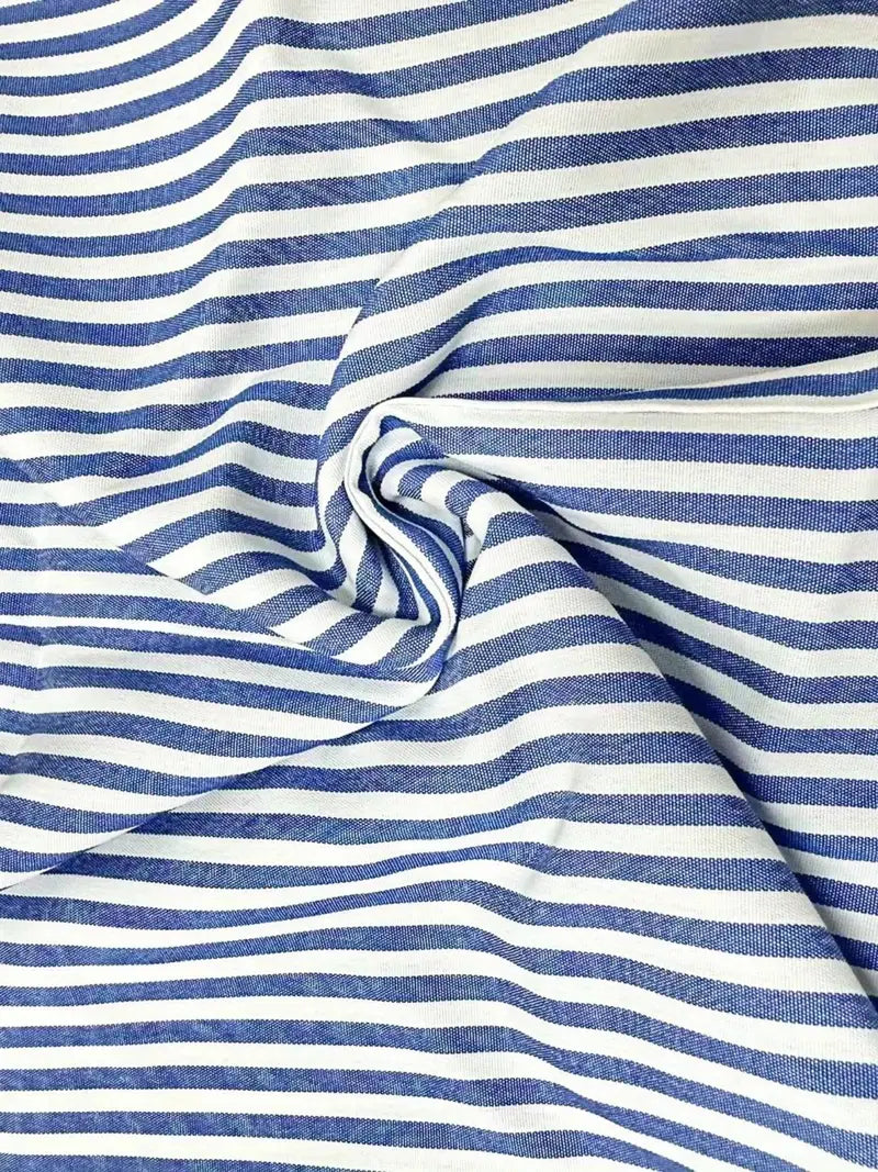Laurette Robe d’Été Femme – Rayures Flatteuses, Coupe Confortable & Poches Pratiques