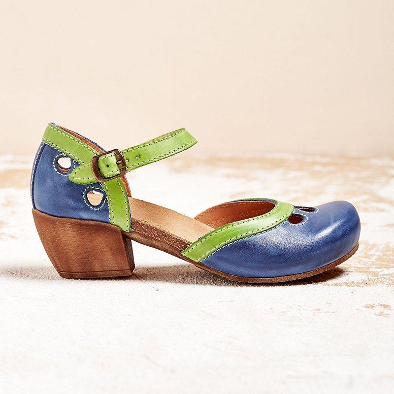 Sandali femminili Mina - Sandali ortopedici estivi con taglio triplo ed elegante