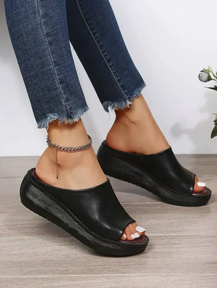 Nora Women's Sandals - Sandali ortopedici estivi con supporto per tre archi e non -SLIP SOLE