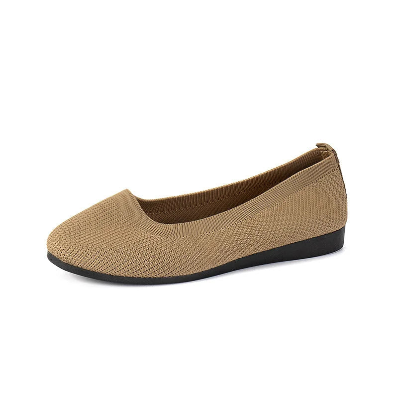 Karen Women's Moccasins - Comode ballerine in mesh con materiale traspirante e di design della luce