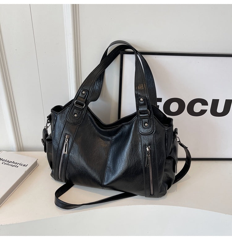 Dakota Sac Bandoulière Femme – Sac en Cuir Élégant avec Bandoulière Réglable & Design Spacieu