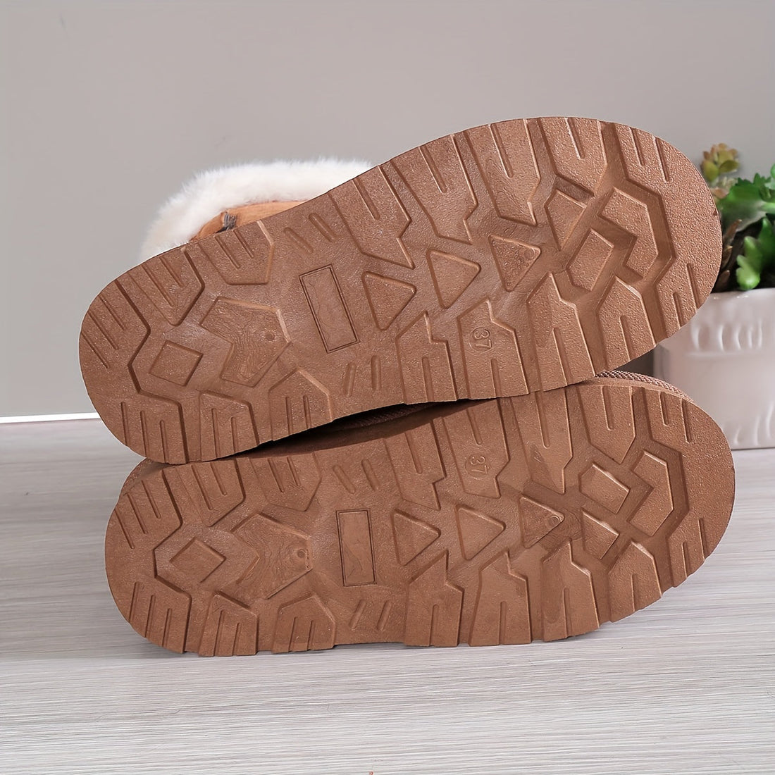 Zainab Bottes Hiver Femme – Doublure Thermique Chaude & Semelle Antidérapante Confortable