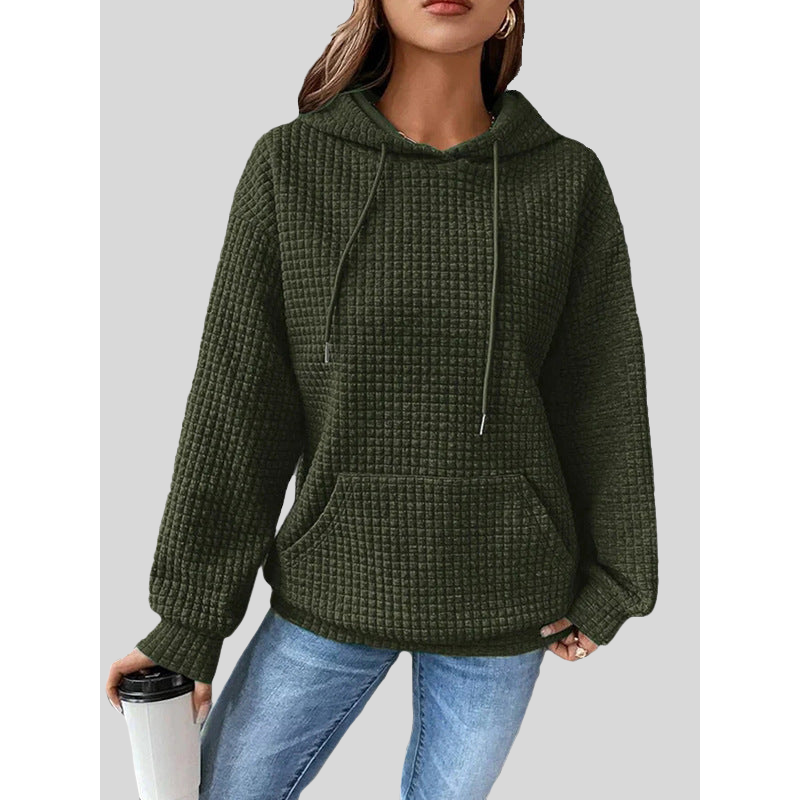 Sudadera con Capucha Laura para Mujer con Cordón – Sudadera de Algodón Suave Corte Casual