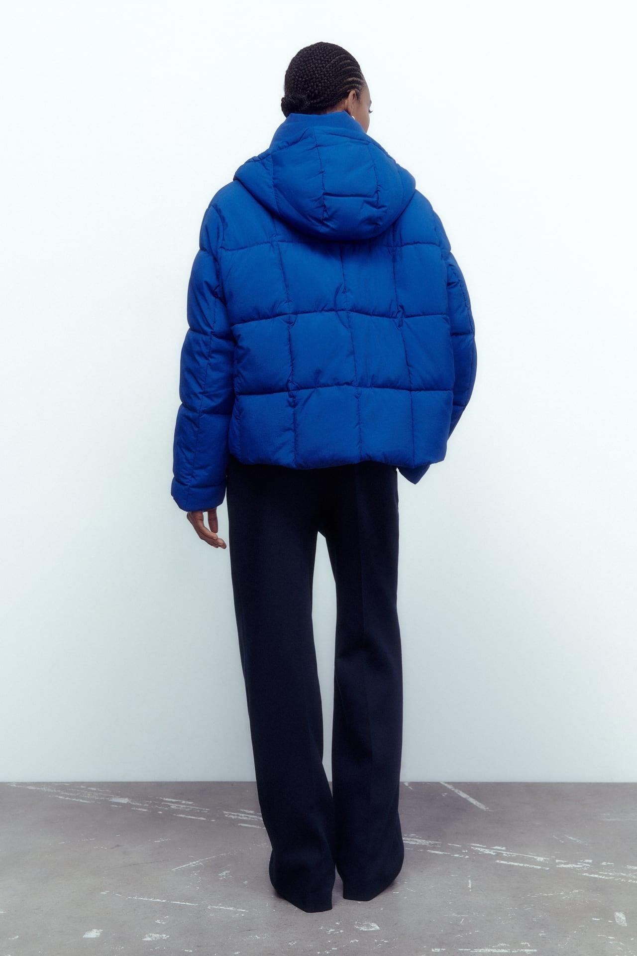 Melai Dámská péřová bunda s detailem šály – Moderní oversize střih & teplý komfort