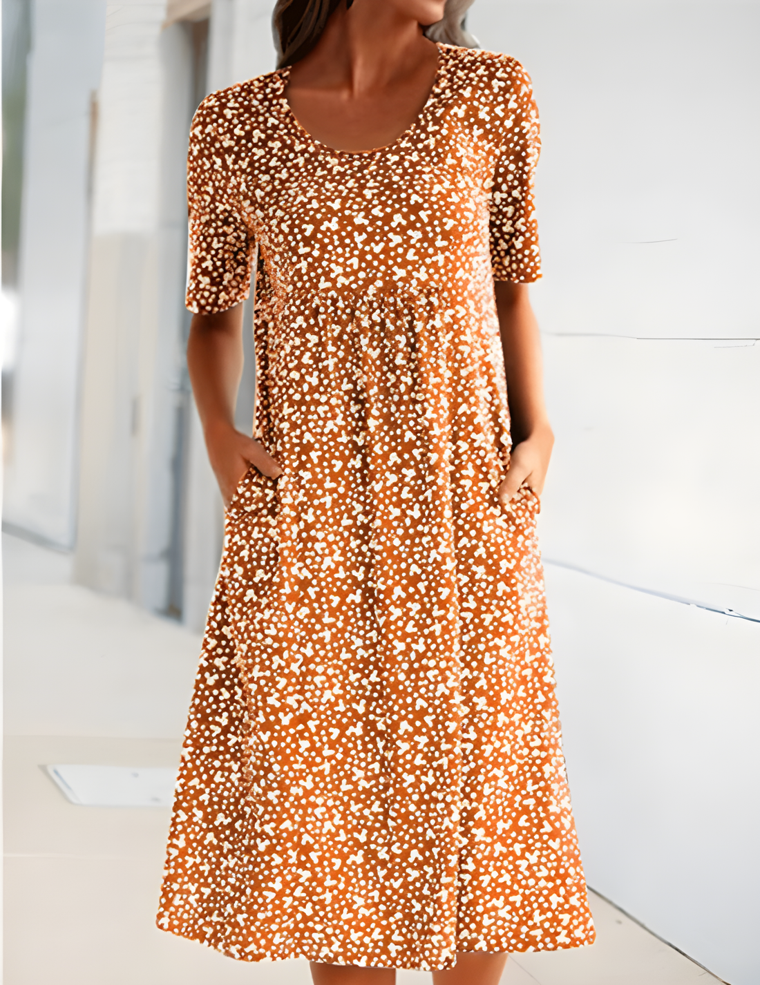 Sophie Robe d’Été Femme – Tissu Léger & Design Élégant pour Saison Chaude