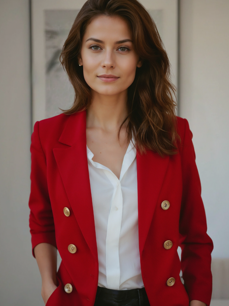 Hailey Blazer Femme Élégant – Blazer Luxueux & Confortable au Style Chic Polyvalent