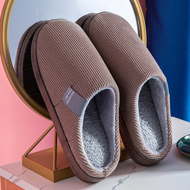 Hope Chaussons Femme d’Hiver – Douillets, Chauds & Confortables avec Semelle Souple